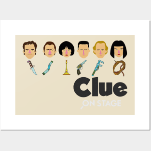 Clue movie t-shirt Posters and Art